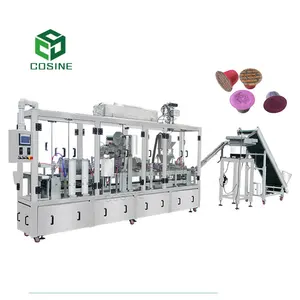 Machine de scellage automatique pour capsules de café Nespresso, Type linéaire, Machine pour le remplissage de tasses en plastique, nouveau