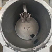 Robot de cuisine professionnel pour restaurant : Cuiseur rotatif automatique à cylindre pour riz sauté, cuisson à gaz et électrique, type wok