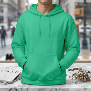 Men's Premium Oversized <b>Fleece</b> <b>Zipper</b> Hoodie Heavyweight Cotton Pullover Sweatshirt OEM Factory Custom Logo Printing - Product Image 1