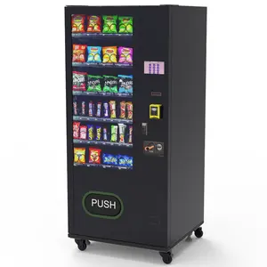 Zhongdaホットセール自動食品自動販売機冷蔵自動販売機