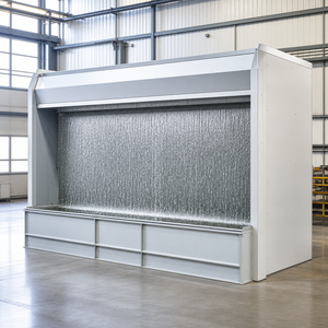 Cabina di Verniciatura Automobilistica con Riscaldamento a Gas, Illuminazione LED, Efficienza Energetica, Dimensioni Personalizzabili per Carrozzerie ad Alto Volume - Product Image 6