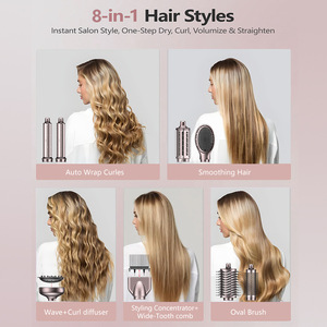 เครื่องจัดแต่งทรงผม 10 in 1 ความเร็วสูง 110000 รอบต่อนาที เครื่องม้วนผมมอเตอร์ไร้แปรงถ่าน ไดร์เป่า<span class=keywords><strong>ผม</strong></span>แบบแปรง และเครื่องจัดแต่งทรง<span class=keywords><strong>ผม</strong></span>แบบลมร้อนอเนกประสงค์ - Product Image 5