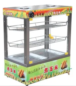 NEWEEK with display case egg boiling pot sweet fresh corn machine for sale