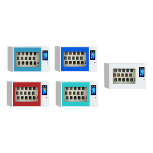 Smart Key Cabinet with Electromagnetic Lock-Phone Charging Parcel Locker System Floor/Wall Mountable - Product Image 4