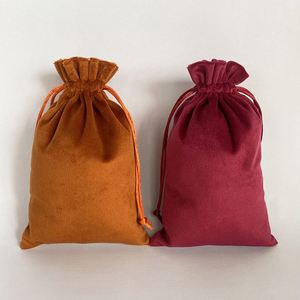 Factory Price Customized Printing Logo Luxury Soft Velvet <b>Gift</b> Pouch Drawstring Suede Jewelry Packaging <b>Bags</b> <b>Small</b> Wedding <b>Bag</b> - Product Image 2