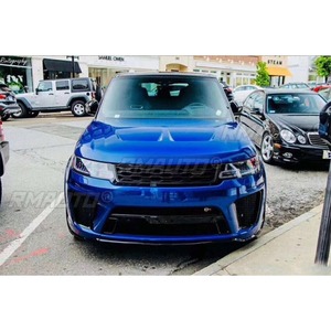 สำหรับ Range Rover Sport 2018-2019 อุปกรณ์ตกแต่งรถยนต์ ชุดแต่งกันชนหน้า ช่องระบายอากาศกันชนหน้า ชุดแต่งกันชนหลัง ชุดแต่งรอบคัน - Product Image 4