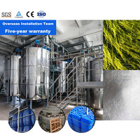 Ligne de production d'engrais liquide biostimulant à l'acide fulvique LANE avec mélangeur à vis, moteur à courant continu, séchage et boîte de vitesses