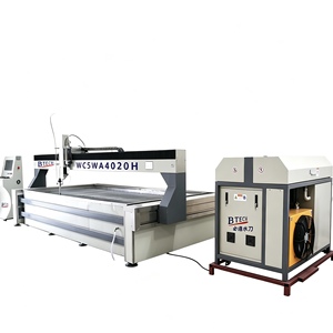 Système de découpe CNC à jet d'eau 4x2m 4200 bars, découpeuse à jet d'eau abrasive 3 axes 37kW 220-380V, prix usine - Product Image 2