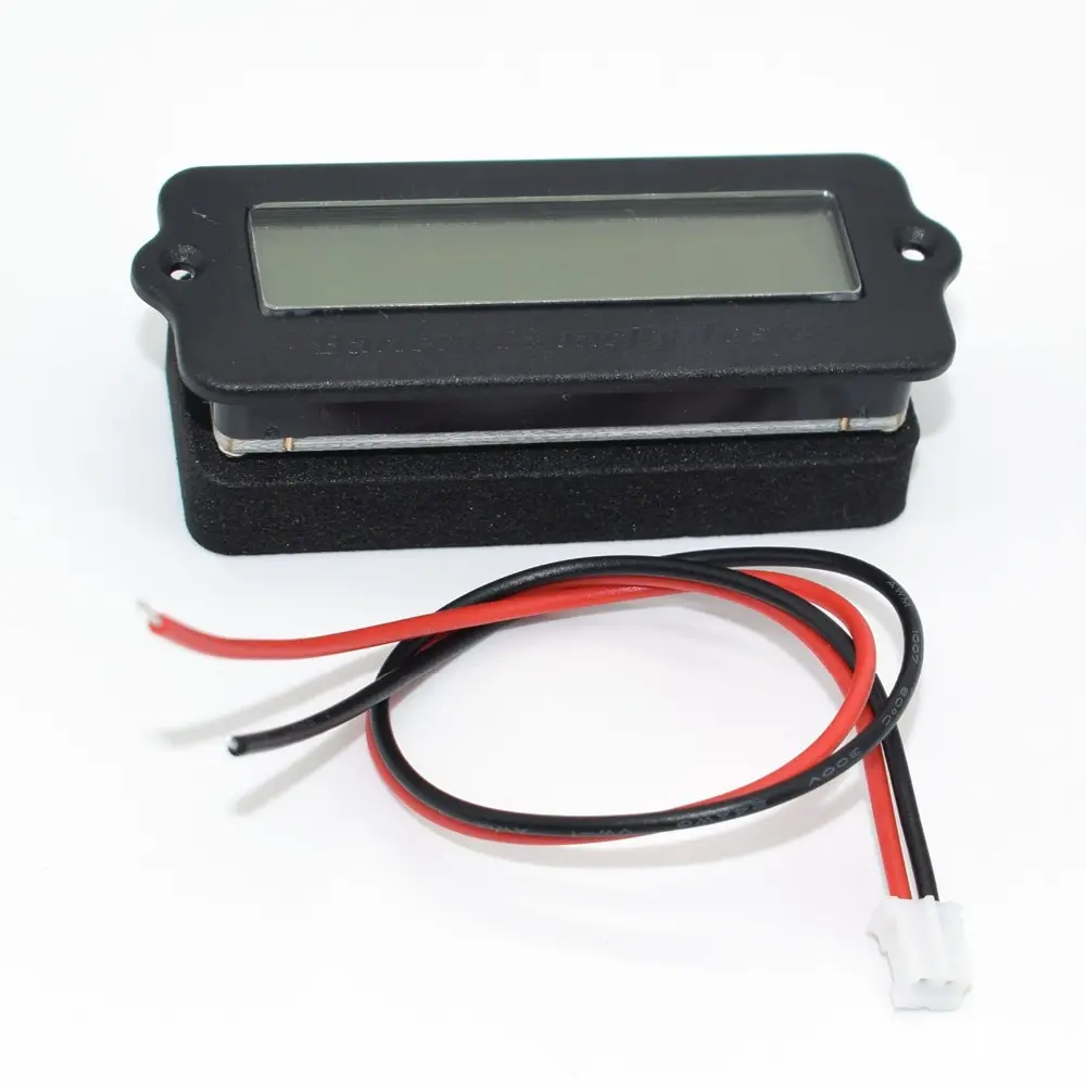 Chỉ Báo Dung Lượng Pin LiPo Axit Chì Ly6 W 12V Đồng Hồ Hiển Thị LCD Máy Kiểm Tra IC Kỹ Thuật Số Phát Hiện Nguồn Vôn Kế