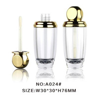 Tubes en plastique cosmétiques à la mode de forme unique Produits de tube de brillant à lèvres de dernière conception