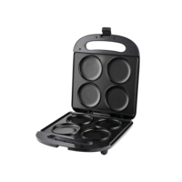 Machine à Gâteau aux Noix en Aluminium Électrique avec Plaques Antiadhésives 1400W Usage Domestique