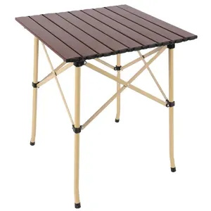 Table pliante de Camping en Aluminium, cadre en Aluminium, ultraléger, Portable