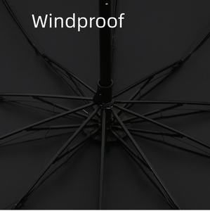 Parapluie pliable portable résistant au vent et aux UV avec impression de logo personnalisée pour adultes, hommes et femmes en voyage par temps de pluie - Product Image 3