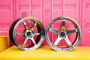 Cerchi in Alluminio Forgiato Esclusivi di Alta Qualità 4x100 5x120 5x112 da 21-22 Pollici, Finitura Opaca Grigio Canna di Fucile, per Auto Sportive, Certificati TUV, con Range di Carico Migliorato, Nessun Modifica Richiesta - Product Image 2