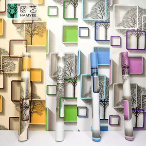 Chất lượng cao rừng màu xanh lá cây màu vỏ và dính Vinyl hình nền liên hệ với giấy độ ẩm bằng chứng - Product Image 4