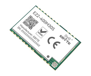 Module sans fil LoRa SMD Ebyte E22-400M30S Sx1262 30dBm SPI 12km 410~493MHz avec technologie de diffusion spectrale LoRa - Product Image 2