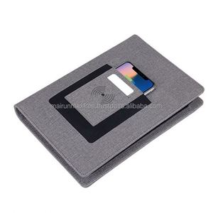 Brand New High Quality Customized A5 Notebook Power Bank Set Wireless Charging Custom Logo-Promotional Office Use Christmas Gift - Product Image 3