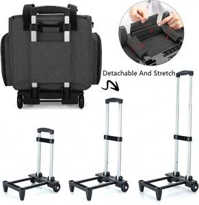 Échantillon gratuit XXL Sac de transport à roulettes pour machine à coudre Brother, Singer Sac de rangement pour machine à coudre avec roulettes à 4 roues - Product Image 3