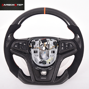 Volant en fibre de carbone brillant avec ligne de positionnement pour <span class=keywords><strong>Chevrolet</strong></span>, <span class=keywords><strong>prix</strong></span> usine, vente chaude 2022 - Product Image 1
