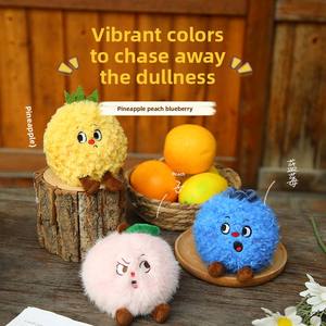 Le Ji Er Muñeco <span class=keywords><strong>de</strong></span> Peluche con Aroma Simulado <span class=keywords><strong>de</strong></span> Granja y Huerto, Pera y Aguacate, Colgante para Mochila y Decoración <span class=keywords><strong>de</strong></span> Escritorio 10-13cm - Product Image 4