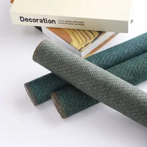 Professional Sofa Textile Fabric Stain Resident Leisure Ramie Cotton Weaved Clothes Sofa Fabric