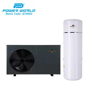 3.5KW家用热泵分体式热泵热水器R410A空气对水热泵水箱