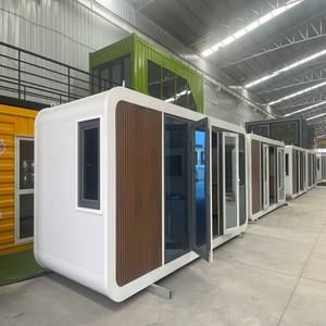 REMOTE Promotion Exceptionnelle : Maison Capsule Préfabriquée de Luxe Portable, Cabine Apple, Hôtel Modulaire Mobile, Maison Conteneur de 10 pieds pour Bureau et Hôtel - Product Image 5