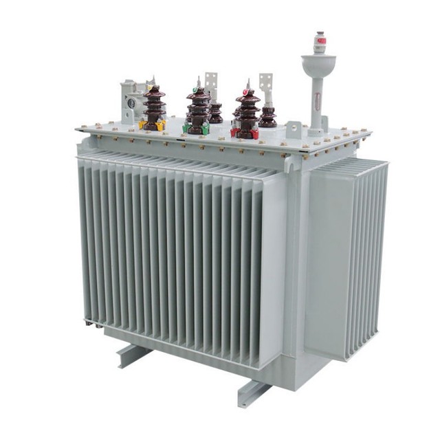 Power 100kVA Three Phase Step Oil Immersed Distribution Transformer 11 KV Instrument Transformer Copper Winding S11 Model