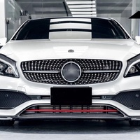 Calandre en diamant de haute qualité, 4 pièces, grille avant style GT pour Mercedes Benz classe A W176