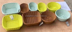 Panier de rangement pour desserts et pain en rotin naturel moderne, cadeau pour la maison, salon, écologique, multifonction - Product Image 6