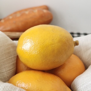 Trái Cây Nhân Tạo Cảm Ứng Thật Chanh Cho Trang Chủ Lễ Hội Đám Cưới Trang Trí Tiệc Trái Cây Chanh Nhựa - Product Image 1