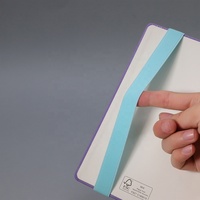 Porte-stylo unique Papeterie d'usine Carnet de notes en cuir PU B5 à couverture rigide