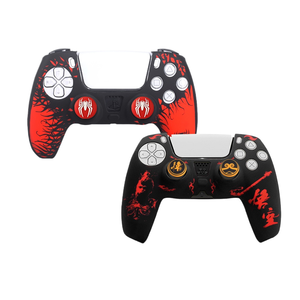 Housse de protection en silicone HiCyber avec 2 capuchons de pouce pour coque de contrôleur de jeu PS5 Joystick Gamepad - Product Image 1