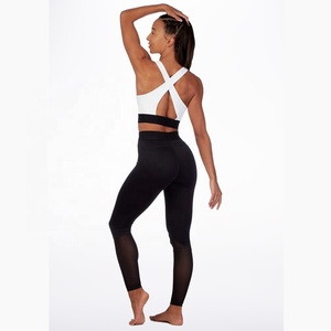 Wholesale Women's Summer Fitness Athletic Leggings Dancing Yoga Compression <b>Pants</b> Sweatpants Stage Performance Costume - Product Image 2
