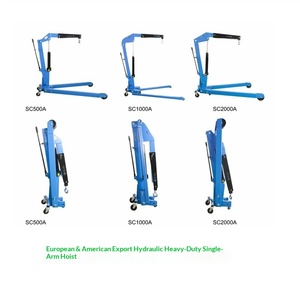 Expored Mobile Manual Hydraulic Small Crane 3 2t Folding Manual Hydraulic Single Arm Small Crane - Product Image 4