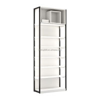 Étagère de bureau numérique 3C avec crochets sur quatre côtés, support rotatif pour lunettes, support d'affichage en métal en fer, personnalisation