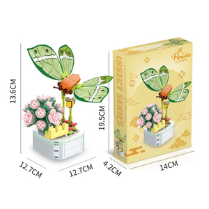 Mini Ensemble de Blocs de Construction Insectes et Fleurs DIY – Briques Botaniques et Animaux à Assembler – Décoration Éducative et Créative – Jouet Puzzle – Cadeaux pour Enfants - Product Image 3