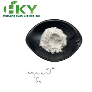 도매 대량 천연 항산화 <span class=keywords><strong>98%</strong></span> 프테로스틸베네 분말 프테로스틸베네 CAS 537-42-8 프테로스틸베네 추출물 - Product Image 2