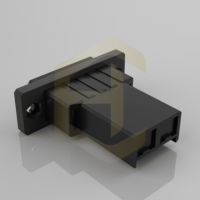 Connecteur fil à fil mâle/femelle en laiton à pas de 10,16 mm, simple rangée, HC10.16-2EY TE 1-917808-2 1-917808-3 IP20