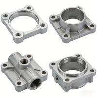 Piezas de Fundición a Presión de Aluminio ADC12 de Alta Precisión, Mecanizadas por CNC para Electrónica Automotriz, Certificación ISO 9001, Servicio OEM
