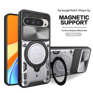 Funda Protectora para Teléfono con Soporte Magnético Ajustable de Metal para <span class=keywords><strong>Google</strong></span> <span class=keywords><strong>Pixel</strong></span> 10 9 Pro XL/9 8 7 <span class=keywords><strong>6</strong></span> Pro/9A/10A - Product Image 5