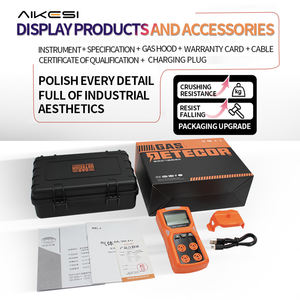 AIKESI ADKS-4 taşınabilir çoklu gaz detektörü 4 in 1 kaçak dedektörü Plug-In LEL H2S CO O2 4 gaz LEL gaz analizörü - Product Image 5