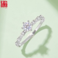 Bague de luxe pour femme en moissanite micro-pavée, motif serpent mécanique, en argent sterling S925 plaqué rhodium, 0,5 ct, couleur D, certifiée GRA, sertie à griffes