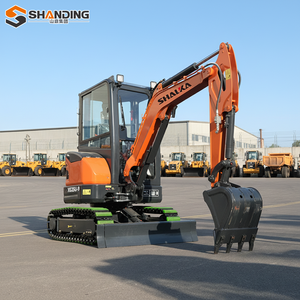 SHANDING Entrega rápida Mini excavadora de 2.5 toneladas Mini excavadora más vendida Excavadora agrícola Nueva mini excavadora hidráulica - Product Image 6