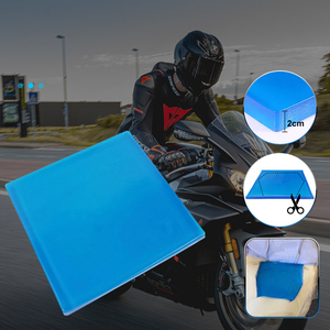 20*25*1cm Universal <b>Waterproof</b> Ice Cold Cooling Non-Slip Breathable Gel <b>Pad</b> Blue Red Orange Adhesive Seat Motorcycle Accessories - Product Image 1