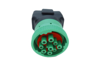 Lanlin Grün J1939 Typ 2 9-Pin Stecker auf OBD2 16-Pin Buchse Anschluss mit 1 Jahr Garantie