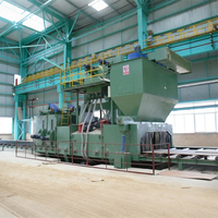Machine de grenaillage continu de haute qualité pour le nettoyage des surfaces, avec fonction de soufflage de poussière traversant, pour le grenaillage de matières premières