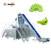 Automatische stoomschilmachine voor plantains en bananen, hoog rendement, machine voor het schillen van groenten en fruit
