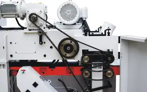 VH-MB2045D Top Kwaliteit High Speed Automatische Hout Schaafmachine Zware Sprial Cutter Dubbelzijdig Schaafmachine