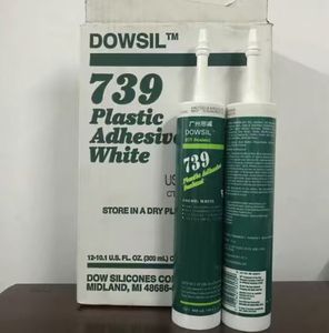 กาวอเนกประสงค์ ZY194 DOWSIL 739 ขนาด 300 มล. กาวซีลแลนท์สำหรับงานก่อสร้าง กระจก ซีลแลนท์สำหรับงานแช่แข็ง เกรดอาหาร ป้องกันการกัดกร่อน - Product Image 6